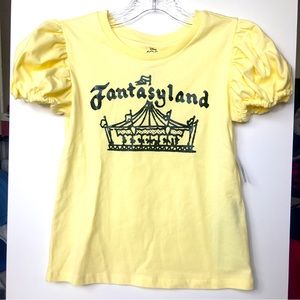 Disney 100 Fantasyland t-shirt. Organic cotton.